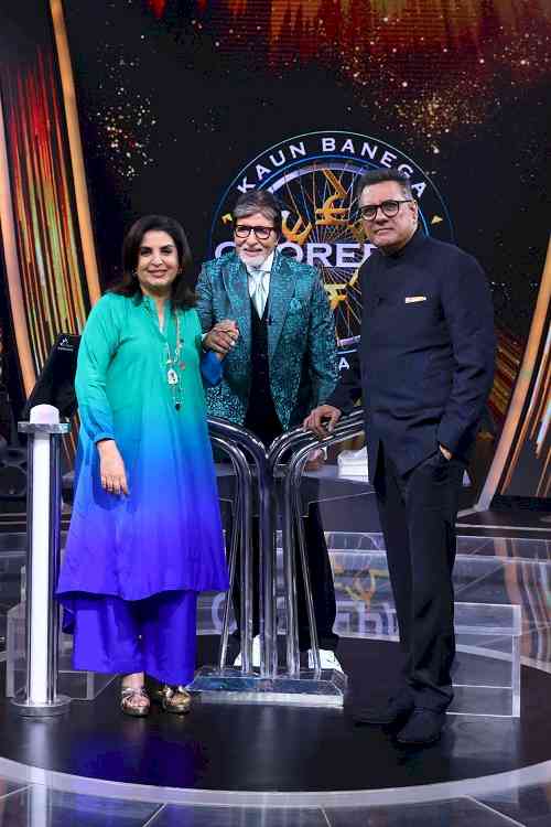 ‘Jab Tak Bachchan’: Farah Khan and Boman Irani's Hilarious Film Pitch to Amitabh Bachchan on KBC 16