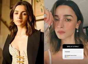 Alia Bhatt turns makeup artist, asks fans, “Kisko tutorial chahiye?”