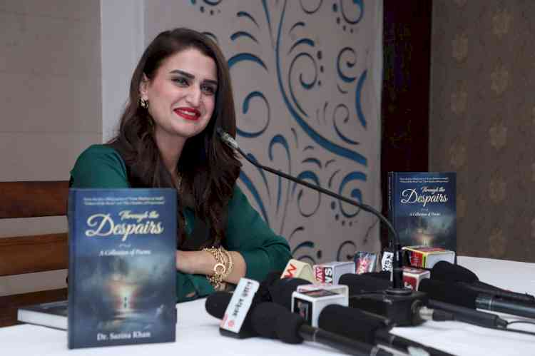 Noted Author Dr. Sazina Khan Launches New Poetry Collection Through the Despairs