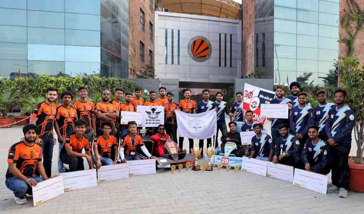 LPU motorsports teams won 11 prestigious awards at Buddh International Circuit, Greater Noida