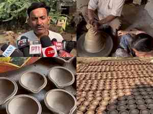 Haryana: Demand for pottery on rise this Diwali, Chinese goods take backseat