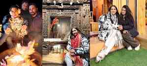 Sara seeks blessings at Hidimba temple as she starts shooting with Ayushmann for next in Manali