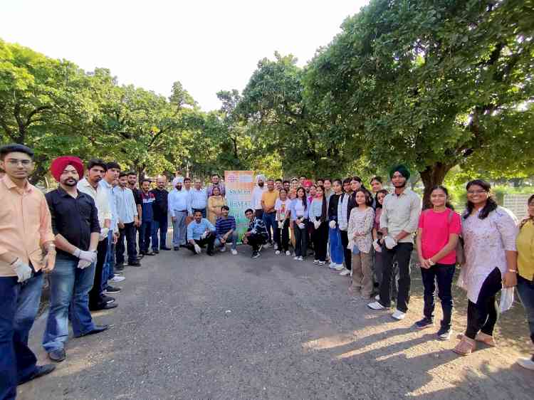 Cleanliness Drive at Evening Studies