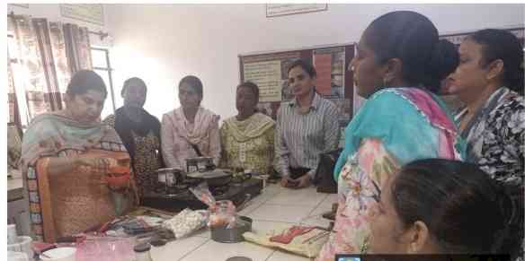 PAU-KVK Kapurthala conducts vocational training on bakery and confectionery for farm women