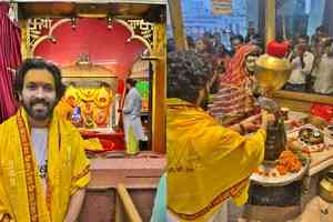 Vikrant Massey visits ‘Mahavir Mandir’ in Patna, following the teaser release of ‘The Sabarmati Report’