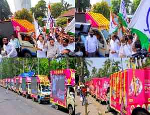 NCP intensifies poll campaign, hits the ground with 150 LED vans