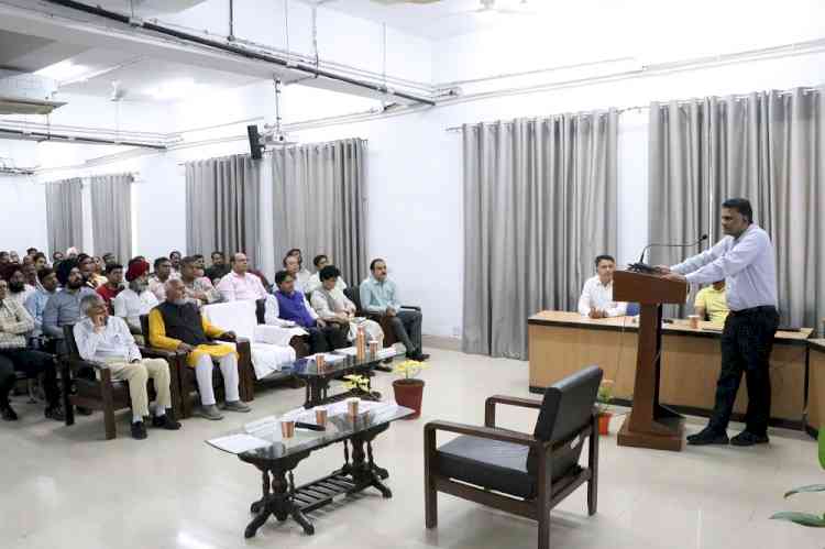 Department of Higher Education Secretary inspired CU Punjab faculty to collaborate, innovate and transform education through multidisciplinary research