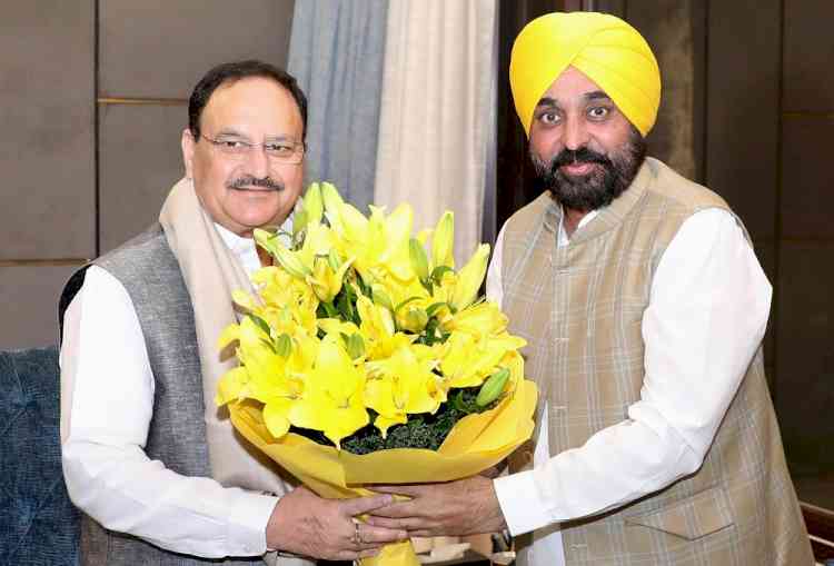 CM calls on Nadda, seeks complete  supply of DAP fertiliser allotted to state by November 15