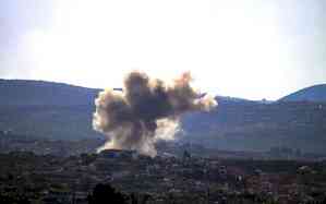 Hezbollah launches air attacks on Israel in latest exchange of fire