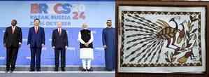 PM Modi gifts exquisite artworks from Jharkhand, Maha to world leaders at BRICS Summit