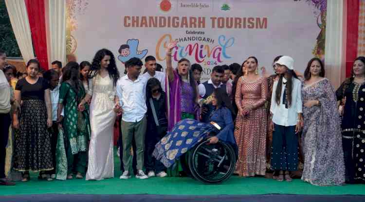 Chandigarh Carnival: NGO’s set an example, hold one-of-a-kind ramp walk for specially-abled children