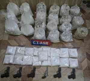 Punjab Police bust cross-border drug cartel; 105 kg heroin seized