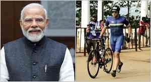 ‘Commendable feat’: PM Modi on Tejasvi Surya completing Ironman 70.3 event