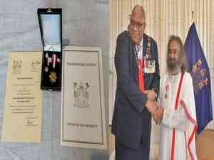 Sri Sri Ravi Shankar honoured with Fiji's highest civilian award