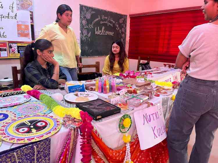 Diwali Mela organised with fun and fervour at Government Home Science College