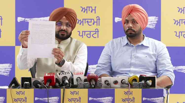 AAP attacks Congress and BJP for paddling drugs in Punjab, saying they've ruined our youth