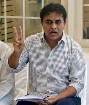 Telangana CM is frustrated, says KT Rama Rao