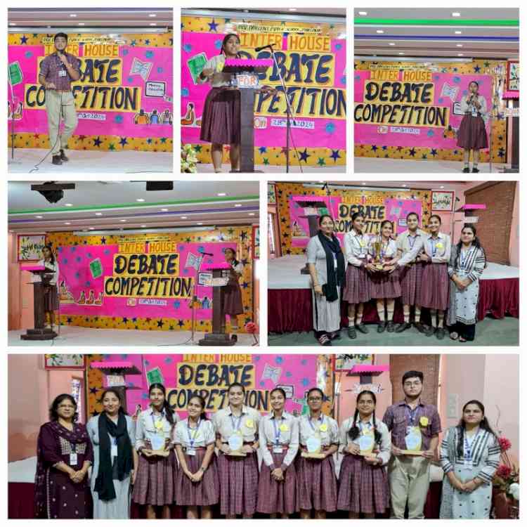 Inter-House Debate Sparks Insightful Exchange on Modern and Traditional Education