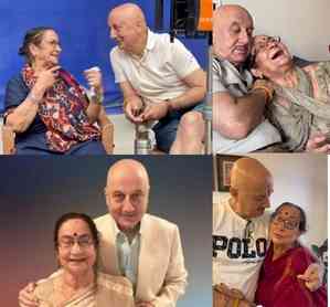 Anupam Kher recalls how his mother single-handedly raised family of  14 without flinching