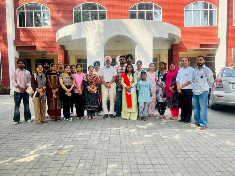 Lyallpur Khalsa College Students Visit Birdh Sewa Ashram