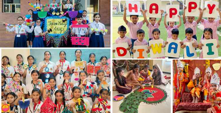 Innocent Hearts Celebrates Diwali with Enthusiasm: Students Promote 'Green Diwali, Clean Diwali'