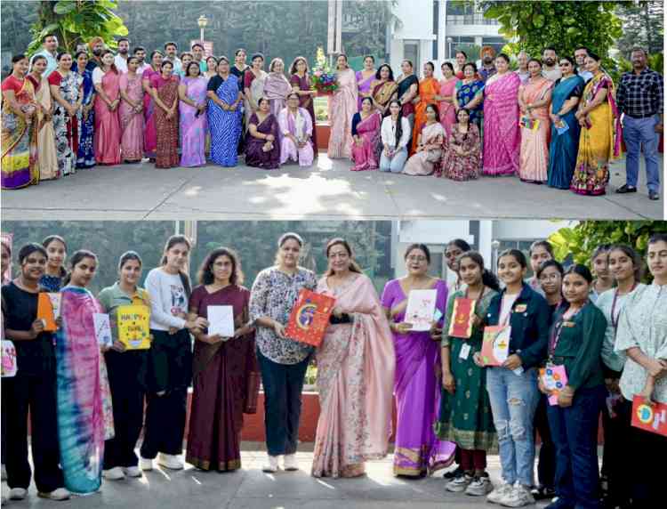 KMVites celebrate festival of Diwali by crafting beautiful hand made cards