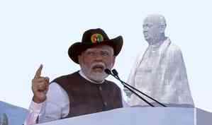 PM Modi calls for vigilance against 'urban naxalism' on Rashtriya Ekta Diwas