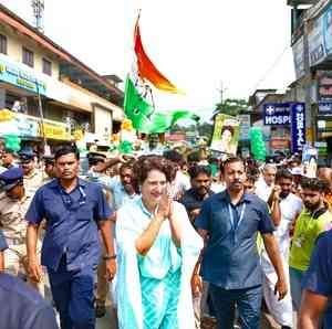 Stage all set for next round of campaigning by Priyanka Gandhi in Wayanad 