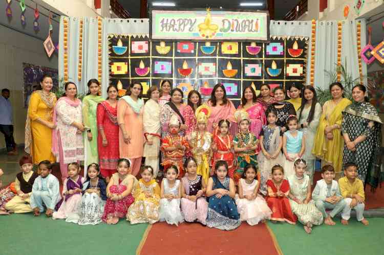 A Resplendent Diwali Celebration at Sanskriti KMV School