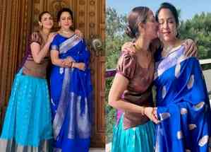 Esha Deol shares special moment with Hema Malini on her birthday