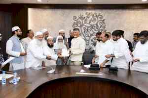 Naidu under pressure from TDP's Muslim leaders to oppose Waqf Bill