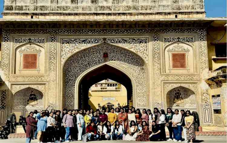 KMV organises an Educational-cum-Industrial trip to Jaipur