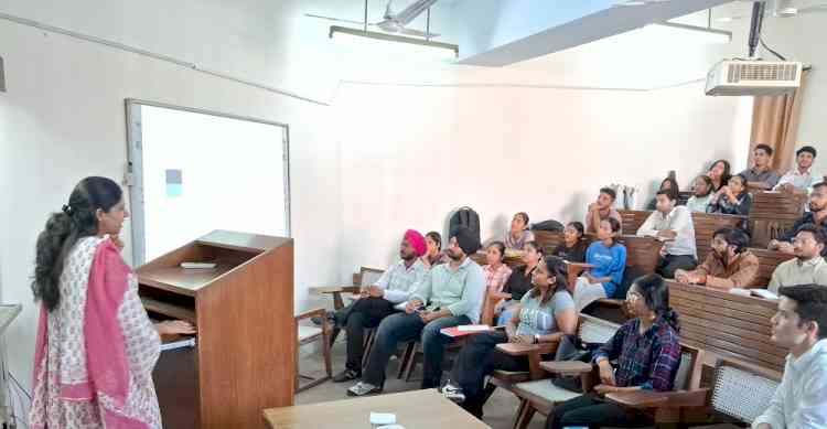 PU oraganises Special Lecture on “India Knowledge System”