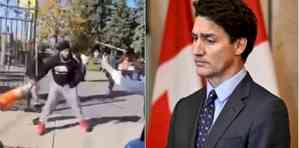 Acts of violence unacceptable in Canada, says PM Trudeau on Brampton temple attack