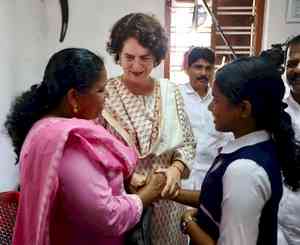 ‘Stand up for democracy’: Priyanka Gandhi urges Wayanad voters 