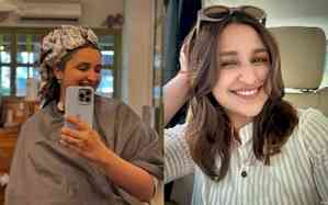 Parineeti Chopra flaunts new hairstyle from her new movie