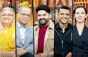 Kapil Sharma connects old, new guard of entrepreneurship with dollop of comedy