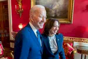 Harris will continue the fight: Biden