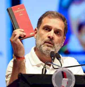 Does Cong want to rewrite Constitution, asks BJP over ‘blank’ red book in Maharashtra