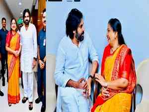 Andhra: Pawan Kalyan meets Cabinet colleague Anitha 2 days after 'outbursts and warning'