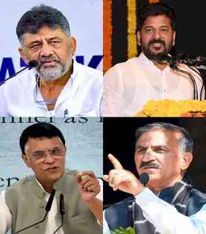 Two Cong CMs & K’taka Dy CM criticise BJP’s ‘fake propaganda’ in Maha polls