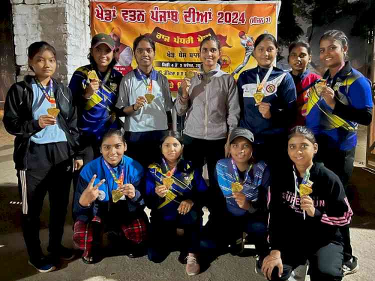 Baseball Team of Ramgarhia Girls College added another milestone to their resume