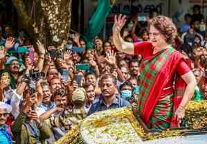 Wayanad bypoll: Packed campaigning schedule for Priyanka Gandhi in final two days