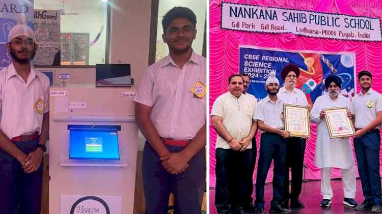 Students of Innocent Hearts made a hat-trick by selecting for National Level   CBSE Regional Science Exhibition