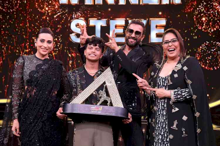 Steve Jyrwa crowned as the Winner of India's Best Dancer Season 4 on Sony Entertainment Television