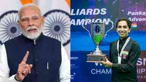 PM Modi hails Pankaj Advani's 'phenomenal accomplishment' in World Billiards Championships