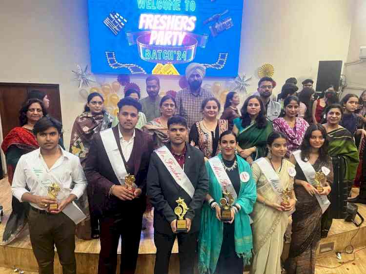 Freshers organised for 2024 batch students in  S.S. Bhatnagar Auditorium