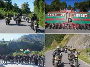 1962 India-China war: Motorcycle expedition in Arunachal to commemorate ‘Battle of Walong’ ends