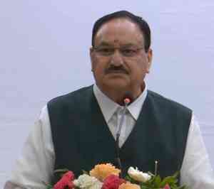 Congress joined hands with those who are weakening India, alleges JP Nadda