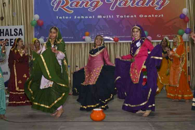 Guru Hargobind Khalsa College hosts “Rang Tarang 2024,” Showcasing academic and cultural talent